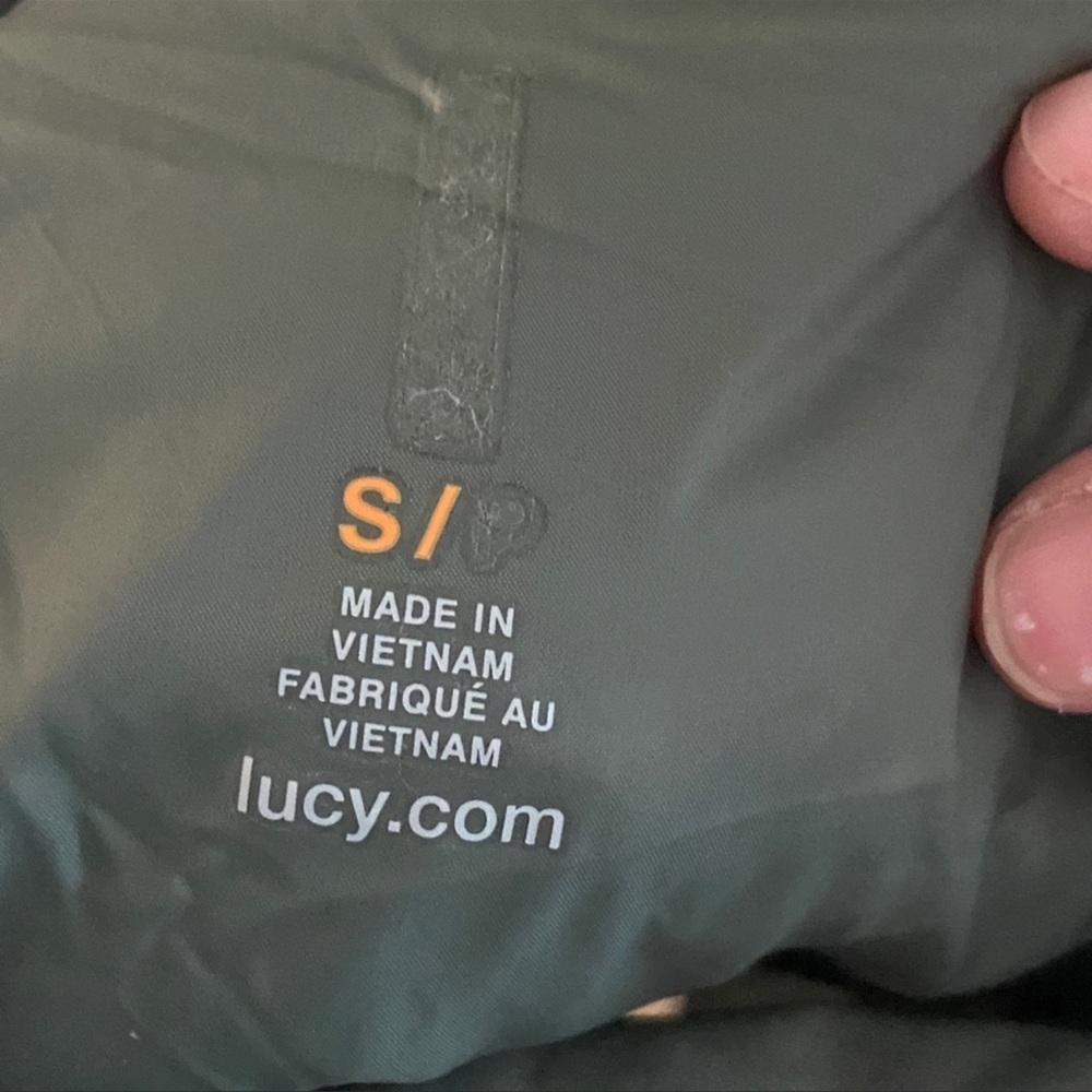 Lucy Hatha Wrap Down Jacket - Small - image 3